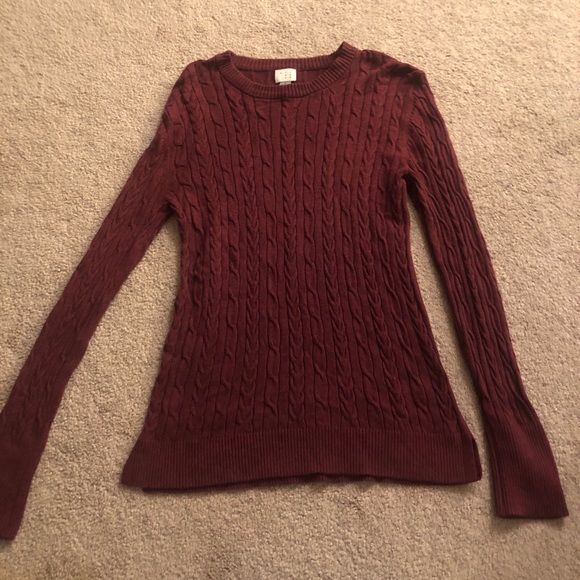 3/$20 • MAROON SWEATER - Picture 3 of 5